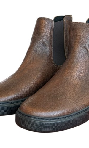  Δερμάτινο Ανδρικό Μποτάκι - N186