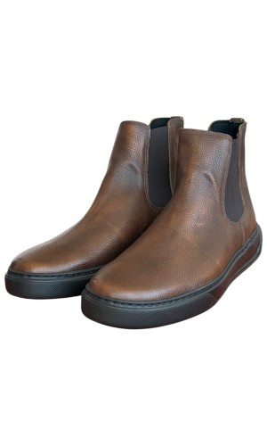  Δερμάτινο Ανδρικό Μποτάκι - N186