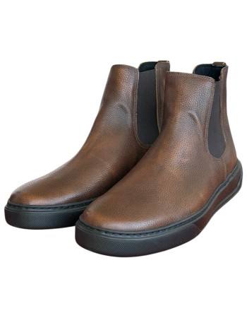  Δερμάτινο Ανδρικό Μποτάκι - N186