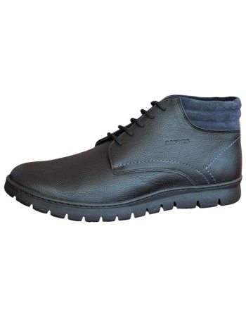  Δερμάτινο Ανδρικό Μποτάκι - N187