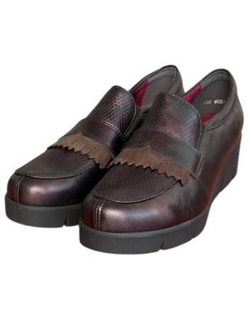  Δερμάτινο Γυναικείo Μοκασίνι - N19