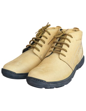  Δερμάτινο Ανδρικό Μποτάκι - N194