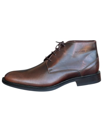  Δερμάτινο Ανδρικό Μποτάκι - N214