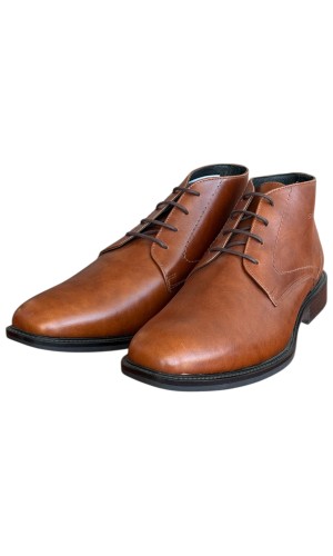  Δερμάτινο Ανδρικό Μποτάκι - N219