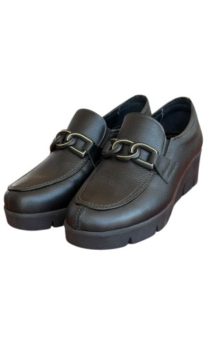  Δερμάτινο Γυναικείo Μοκασίνι - N244