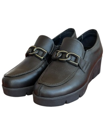  Δερμάτινο Γυναικείo Μοκασίνι - N244