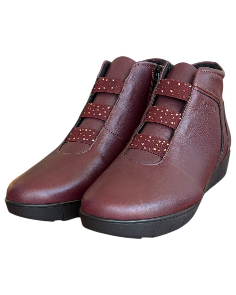 Δερμάτινο Γυναικείo Μποτάκι - N248