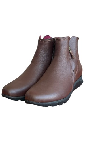 Δερμάτινο Γυναικείo Μποτάκι - N255