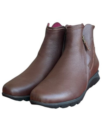 Δερμάτινο Γυναικείo Μποτάκι - N255