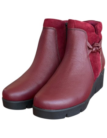 Δερμάτινο Γυναικείo Μποτάκι - N256