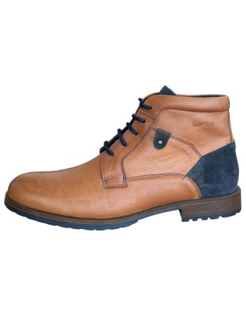  Δερμάτινο Ανδρικό Μποτάκι - N265