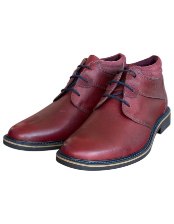  Δερμάτινο Ανδρικό Μποτάκι - N279