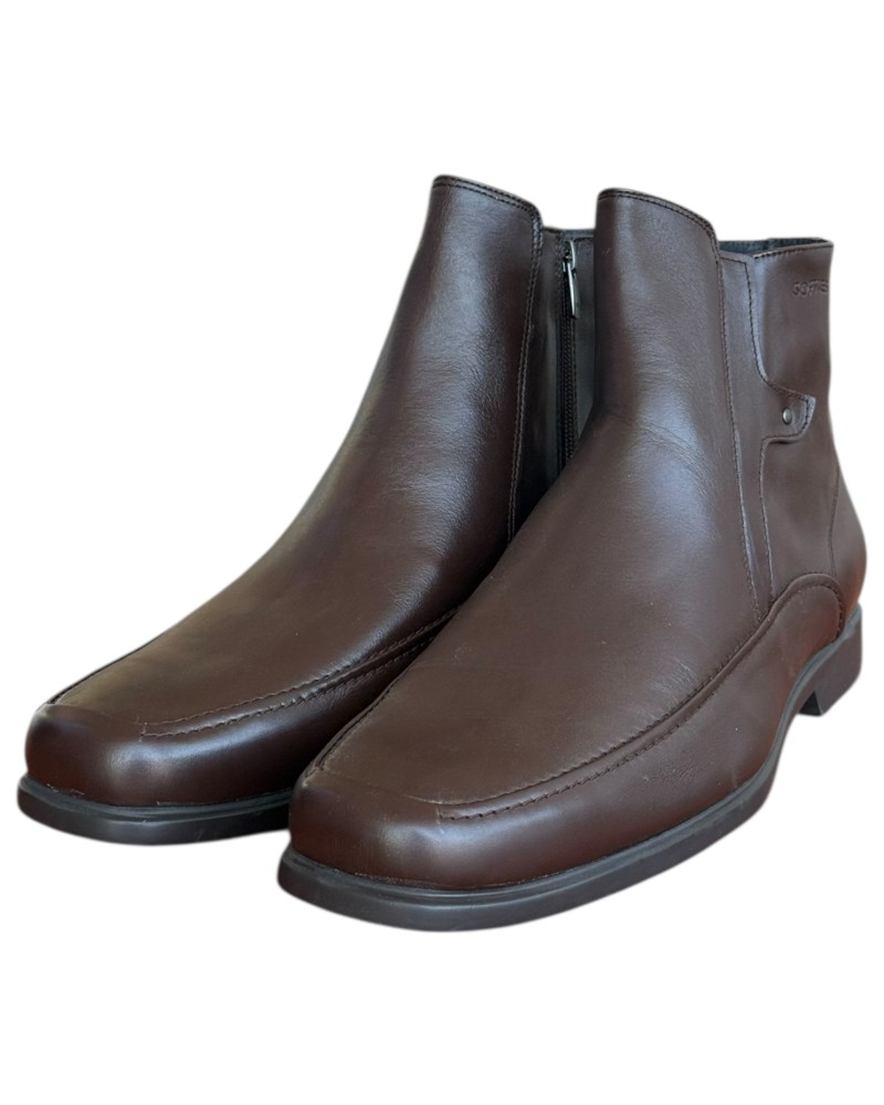  Δερμάτινο Ανδρικό Μποτάκι - N281