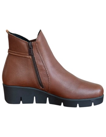 Δερμάτινο Γυναικείo Μποτάκι - N283