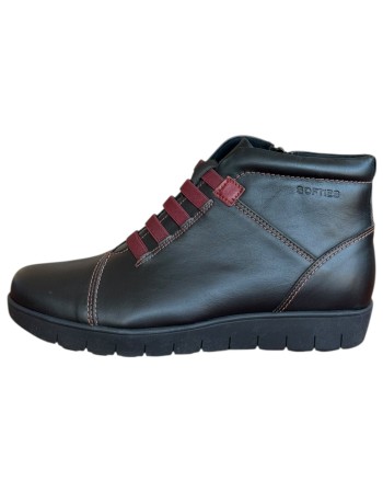 Δερμάτινο Γυναικείo Μποτάκι - N286