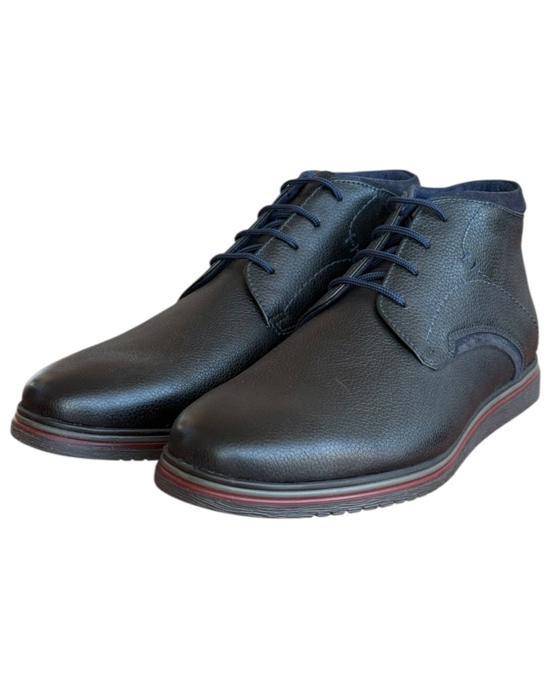  Δερμάτινο Ανδρικό Μποτάκι - N290