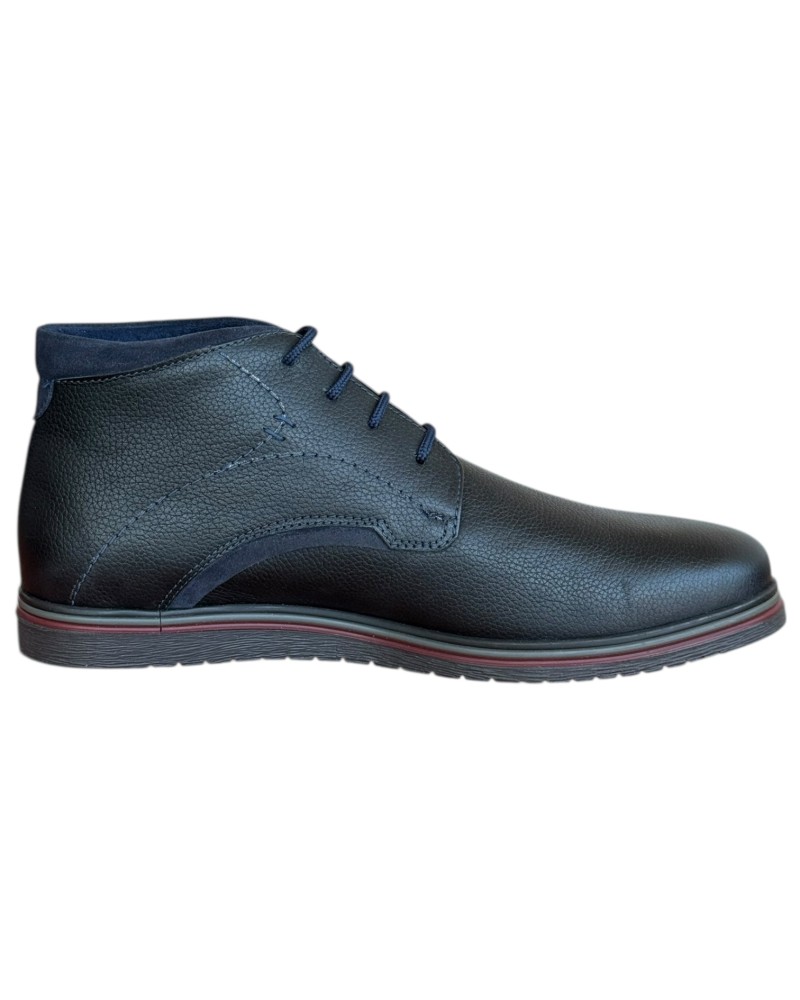  Δερμάτινο Ανδρικό Μποτάκι - N290