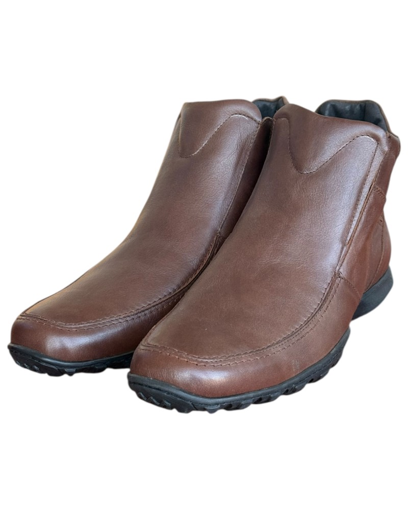  Δερμάτινο Ανδρικό Μποτάκι - N299