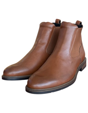  Δερμάτινο Ανδρικό Μποτάκι - N301