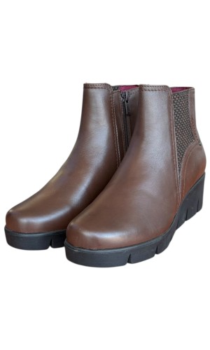 Δερμάτινο Γυναικείo Μποτάκι - N304