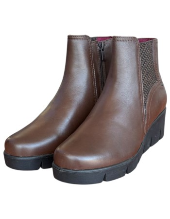 Δερμάτινο Γυναικείo Μποτάκι - N304