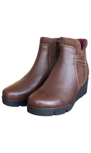 Δερμάτινο Γυναικείo Μποτάκι - N308