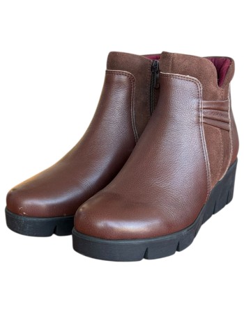 Δερμάτινο Γυναικείo Μποτάκι - N308