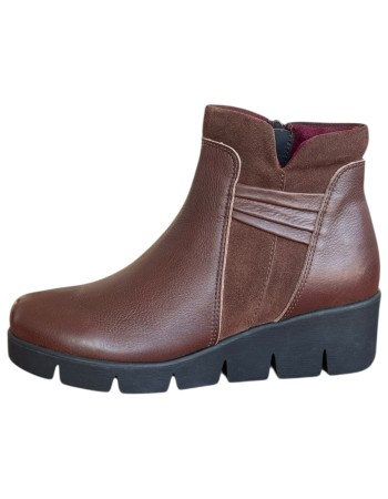 Δερμάτινο Γυναικείo Μποτάκι - N308