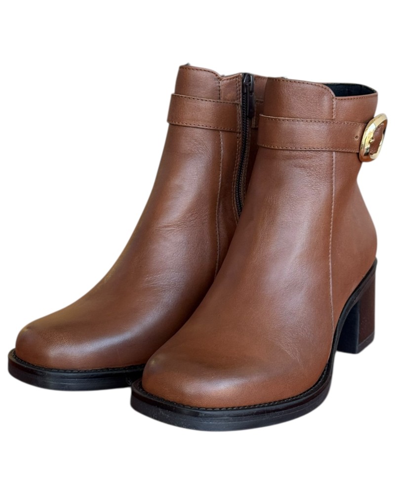 Δερμάτινο Γυναικείo Μποτάκι - N313