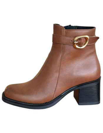 Δερμάτινο Γυναικείo Μποτάκι - N313