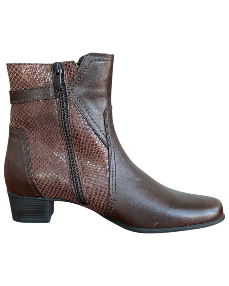 Δερμάτινο Γυναικείo Μποτάκι - N316