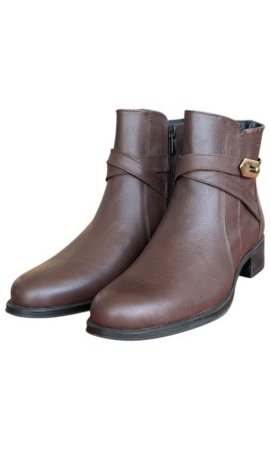 Δερμάτινο Γυναικείo Μποτάκι - N318