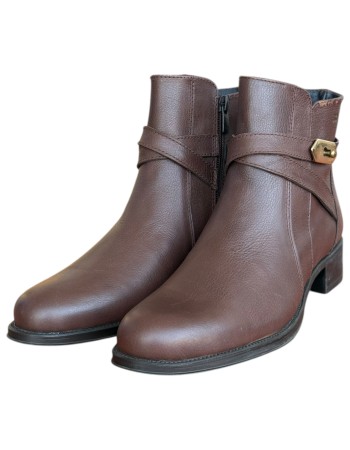 Δερμάτινο Γυναικείo Μποτάκι - N318