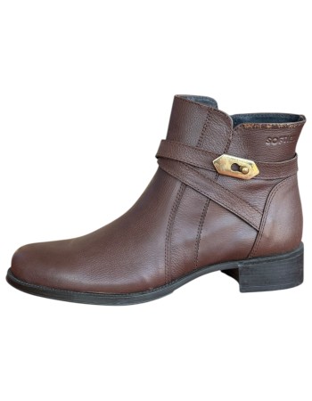 Δερμάτινο Γυναικείo Μποτάκι - N318