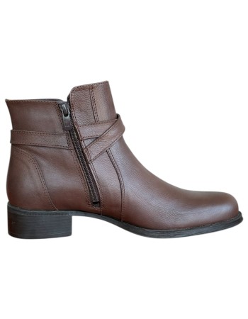 Δερμάτινο Γυναικείo Μποτάκι - N318