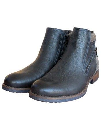 Δερμάτινο Ανδρικό Μποτάκι - N322