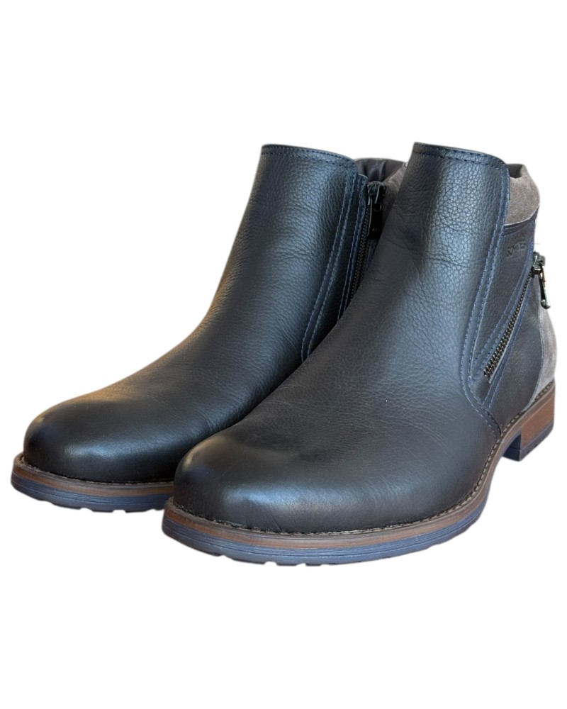  Δερμάτινο Ανδρικό Μποτάκι - N322