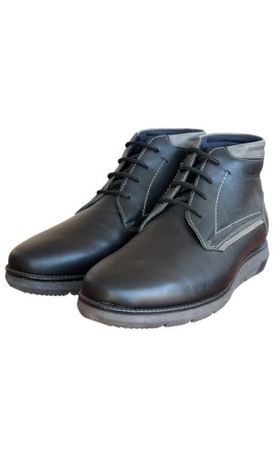  Δερμάτινο Ανδρικό Μποτάκι - N326
