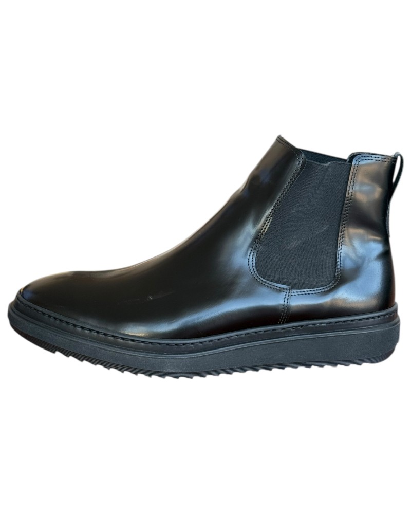  Δερμάτινο Ανδρικό Μποτάκι - N328