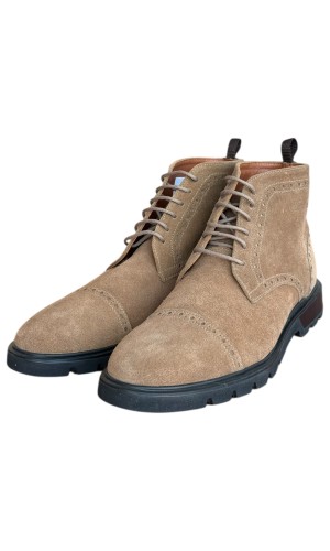  Δερμάτινο Ανδρικό Μποτάκι - N329