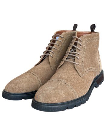  Δερμάτινο Ανδρικό Μποτάκι - N329