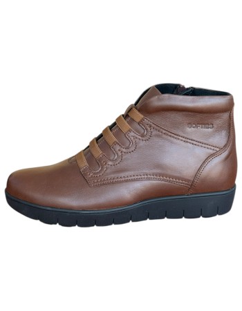 Δερμάτινο Γυναικείo Μποτάκι - N332