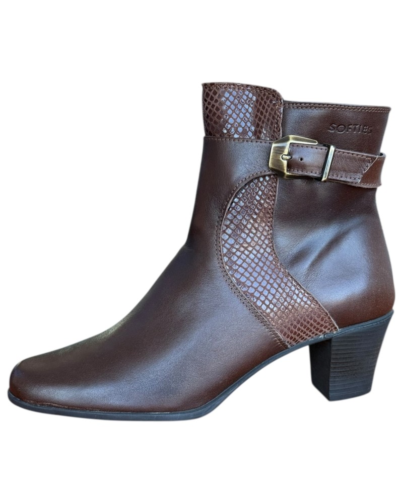 Δερμάτινο Γυναικείo Μποτάκι - N337