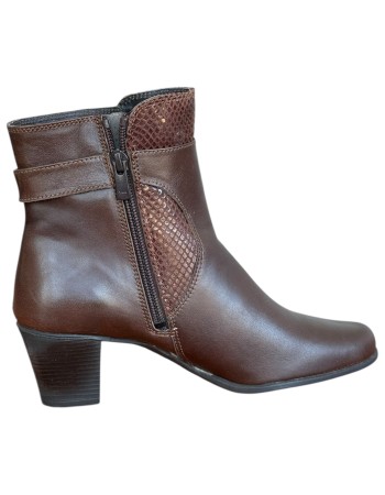 Δερμάτινο Γυναικείo Μποτάκι - N337