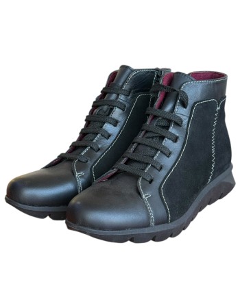 Δερμάτινο Γυναικείo Μποτάκι - N338