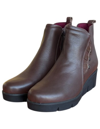 Δερμάτινο Γυναικείo Μποτάκι - N341