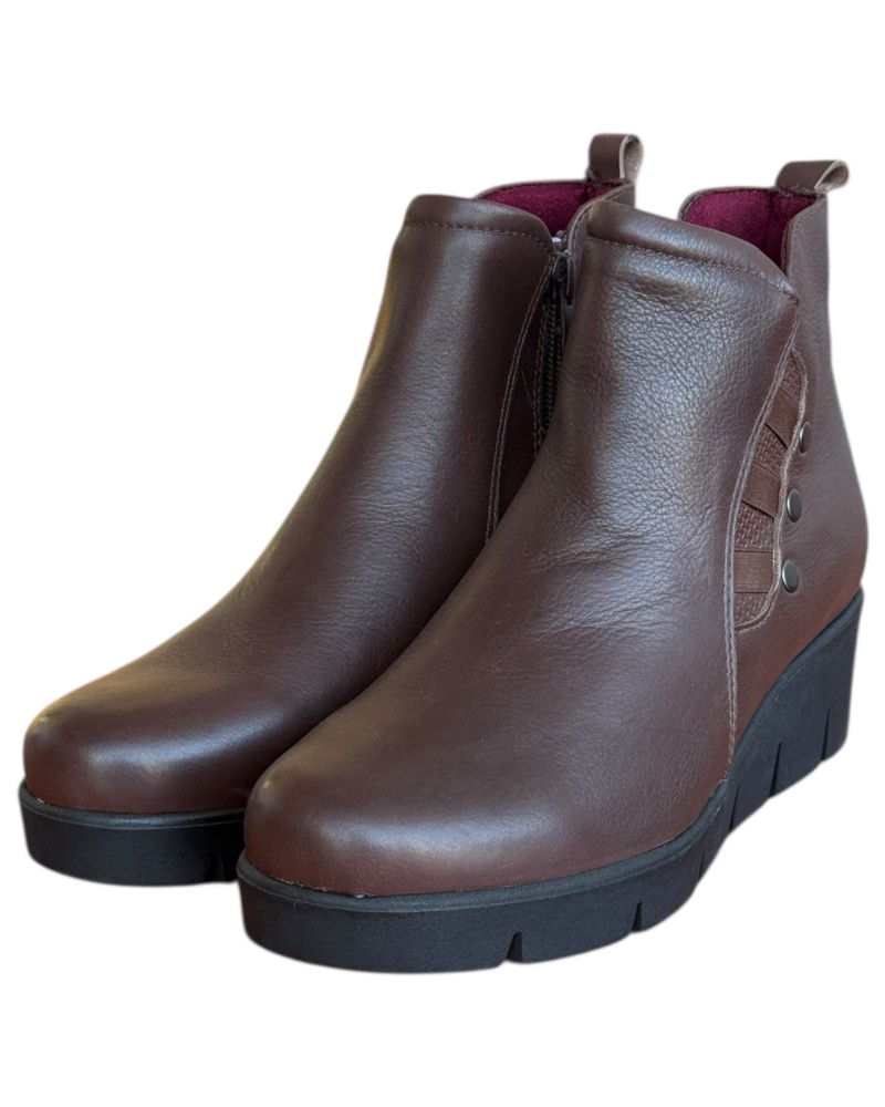 Δερμάτινο Γυναικείo Μποτάκι - N341