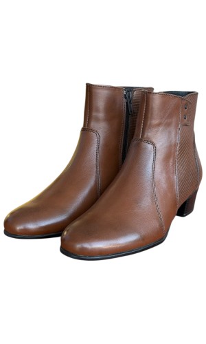 Δερμάτινο Γυναικείo Μποτάκι - N345