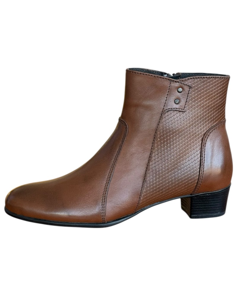 Δερμάτινο Γυναικείo Μποτάκι - N345