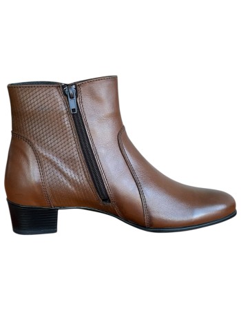 Δερμάτινο Γυναικείo Μποτάκι - N345